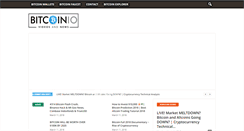Desktop Screenshot of bitcoinio.com
