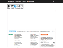 Tablet Screenshot of bitcoinio.com
